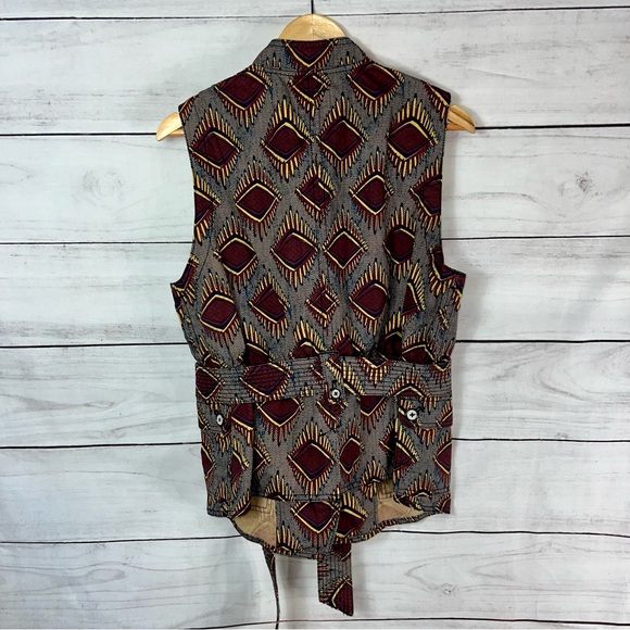 NWT Anthropologie Elevenses Safari Vest Jacket Sz. M - Picture 4 of 10